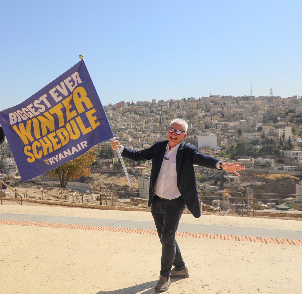 RYANAIR LAUNCHES RECORD WINTER SCHEDULE TO AMMAN DELIVERS OVER 300K SEATS AND 18 ROUTES TO 12 EU COUNTRIES 6 RYANAIR LAUNCHES RECORD WINTER SCHEDULE