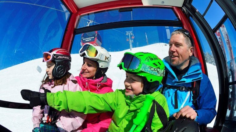 Northern Ireland Travel Magazine Family-Skiing-Kitzbuhel Five top ski resorts for families, in the Austrian Tirol 