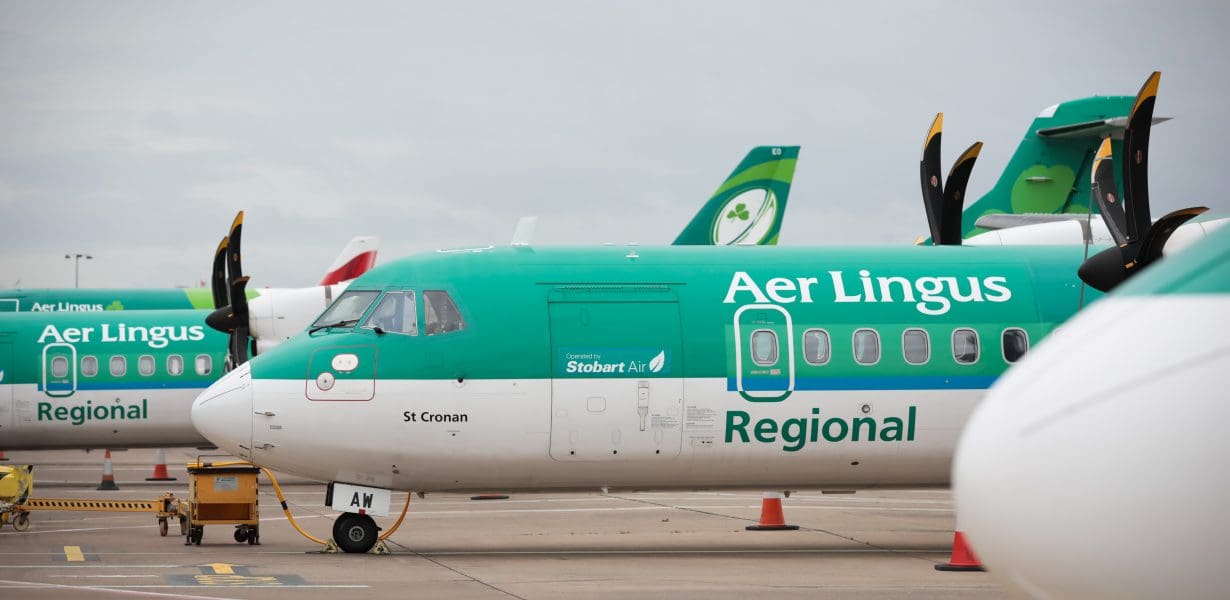 Northern Ireland Travel Magazine Aer-Lingus-Regional-at-Belfast-City-Airport-1230x600 Aer Lingus Regional to Commence Flights to Newcastle and Nottingham East Midlands from Belfast City Airport  