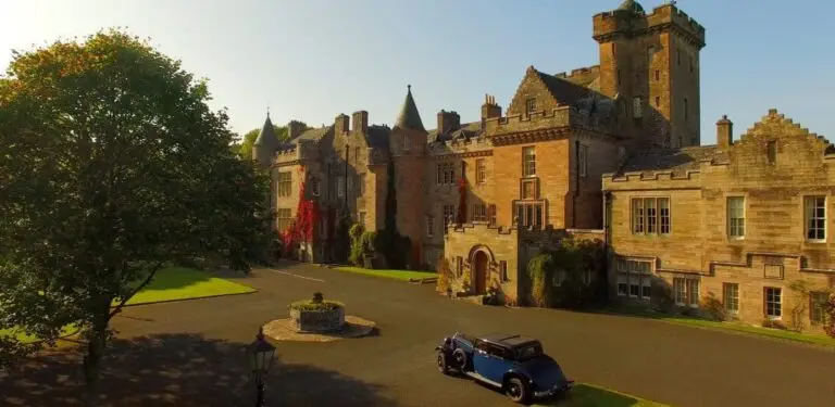GLENAPP CASTLE, ONLY A FEW MILES FROM HOME BUT A MILLION MILES AWAY