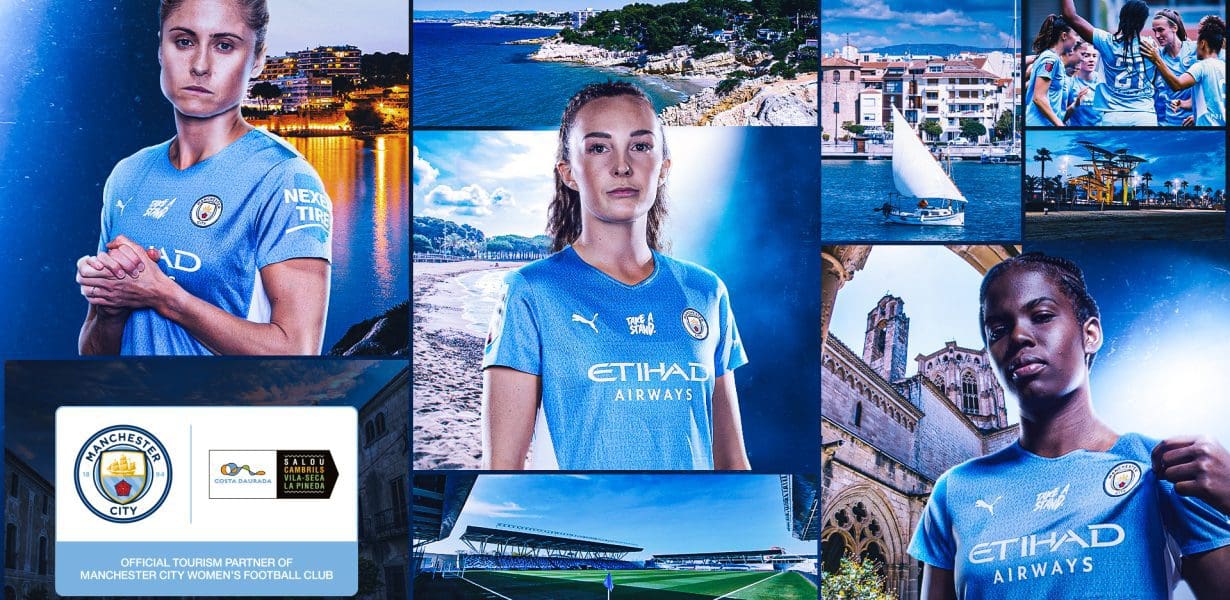 Spain’s Costa Daurada Tourism Authority announce a partnership with Manchester City Women's Football Club 1