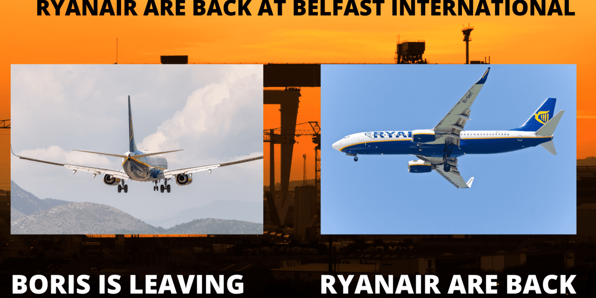 RYANAIR REOPENS BELFAST INTERNATIONAL BASE FROM SUMMER’23 1