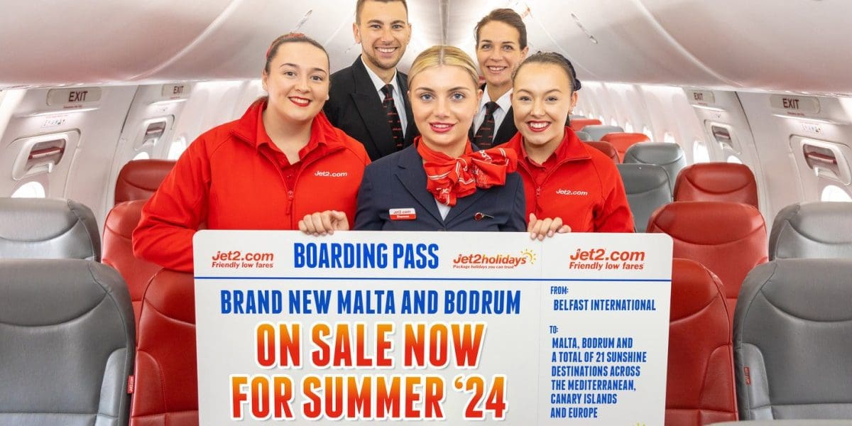 Jet2.com and Jet2holidays announce massive expansion for Summer 24 from Belfast International Airport 1