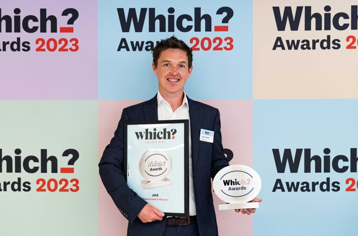 Jet2.com and Jet2holidays have once again been named Travel Brand of the Year at the Which? Travel Awards 1