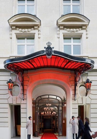 The Prestigious 5-Star Le Royal Monceau Hotel Paris, recognised with Condé Nast Travellers Choice Award 2