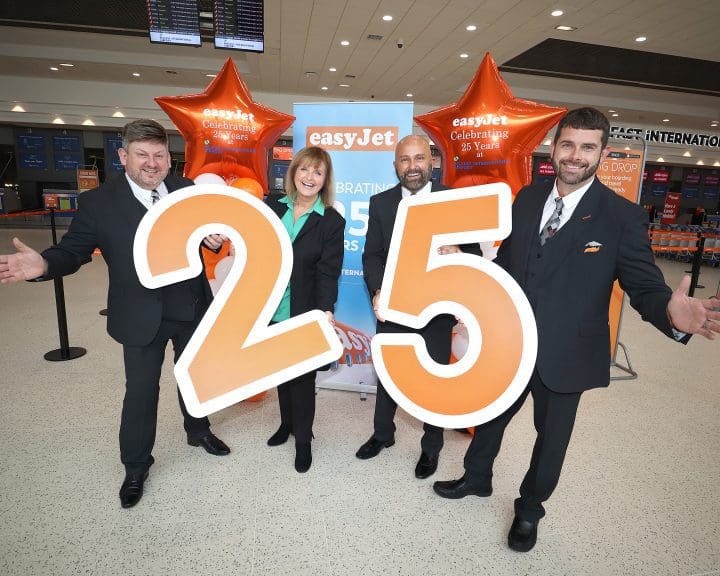 easyJet celebrates 25 years at Belfast International 6