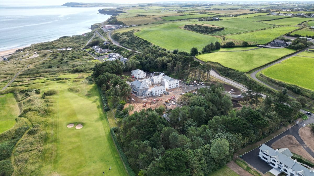 New drone footage showcases luxurious Dunluce Lodge 7 New drone footage showcases luxurious Dunluce Lodge 7