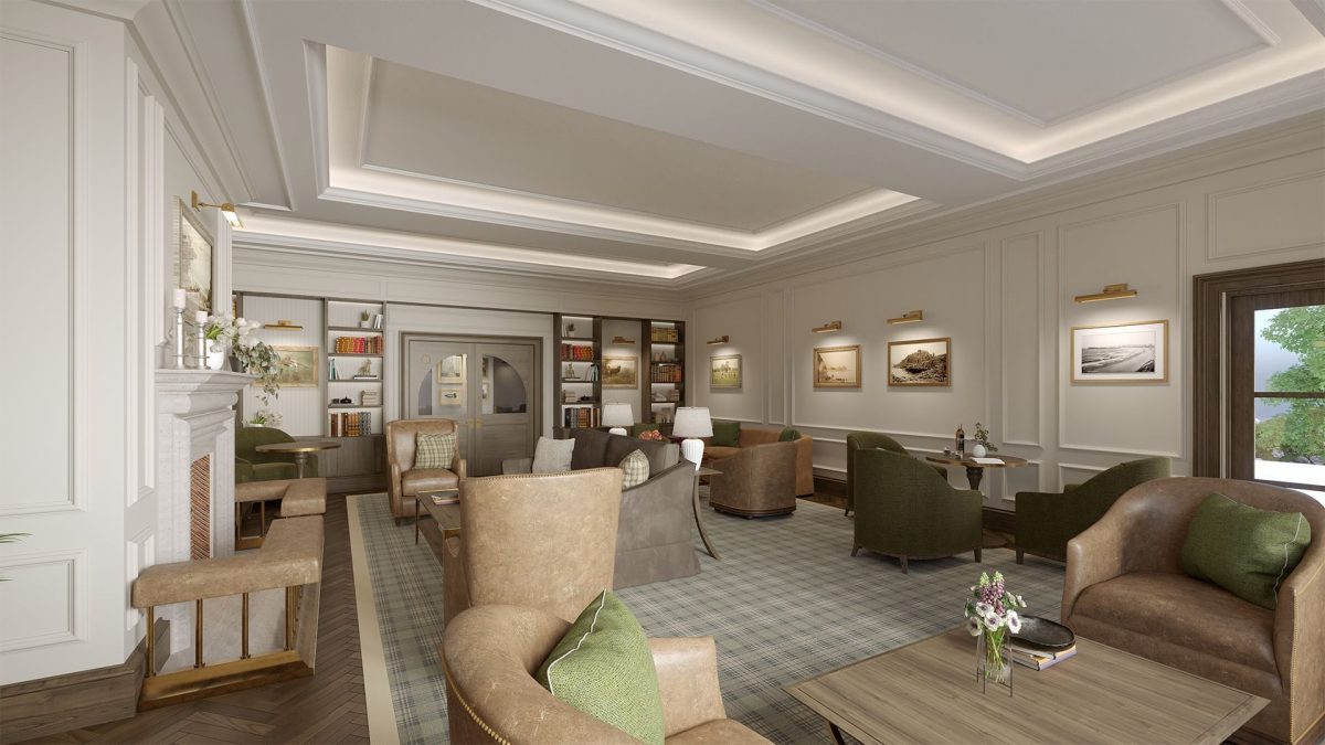 Dunluce Lodge Official handover takes place as countdown to grand opening gets underway 7 5 Star Dunluce lodge