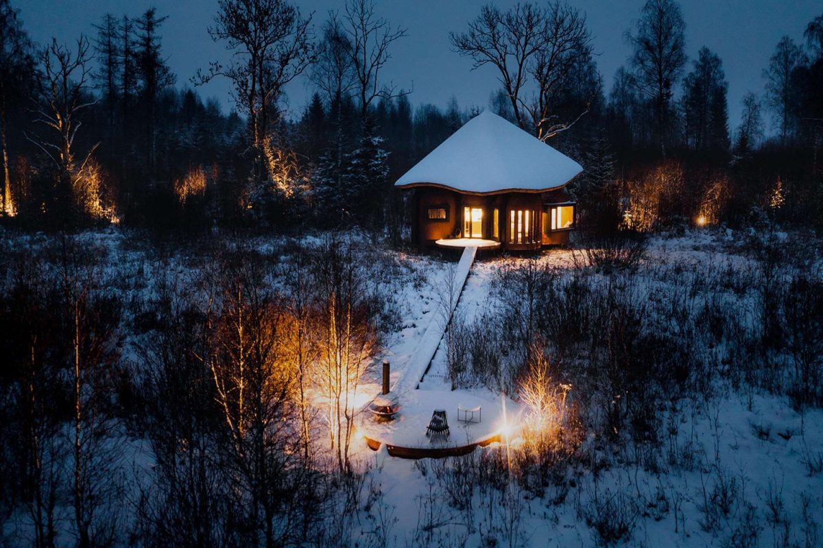 For this Valentines maybe you will consider Romantic Woodland Stays in Estonia 1