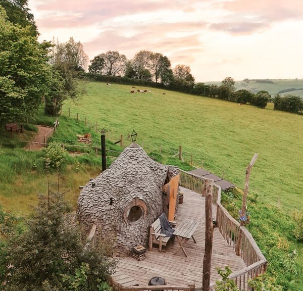 Glamping, Shropshire Hills, cabins