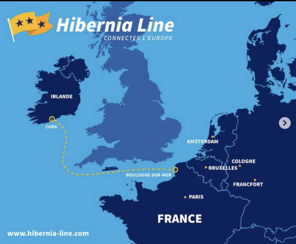 Hibernia Line announces new direct ferry route between Cork and France