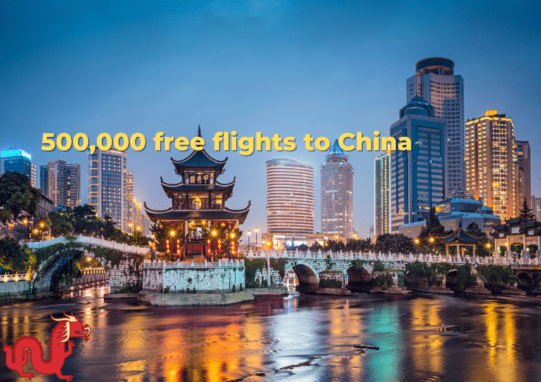500,000 flight ticket giveaways