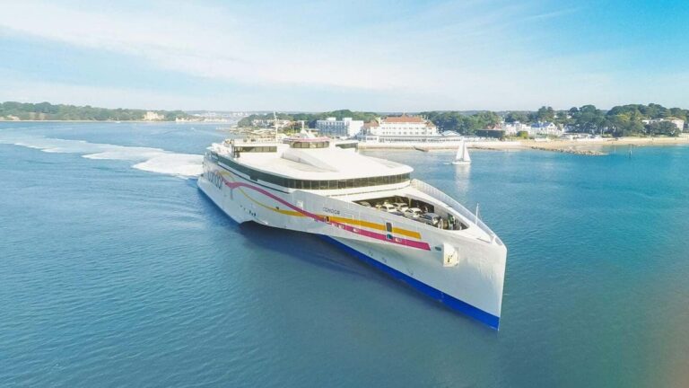 The fastest ferry on the Channel is back