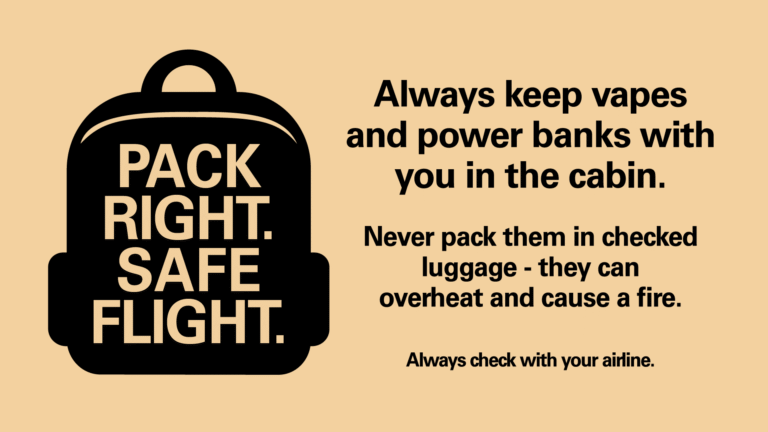 Passengers are being told to “pack right for a safe flight”, as 46,000 passengers are set to fly through Northern Irish airports this weekend as schools break up for summer.
