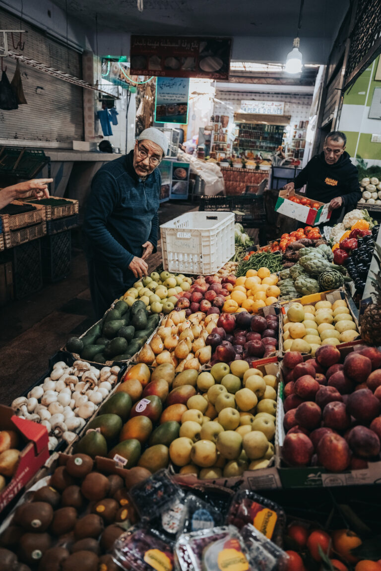 Picture of a man in Morocco