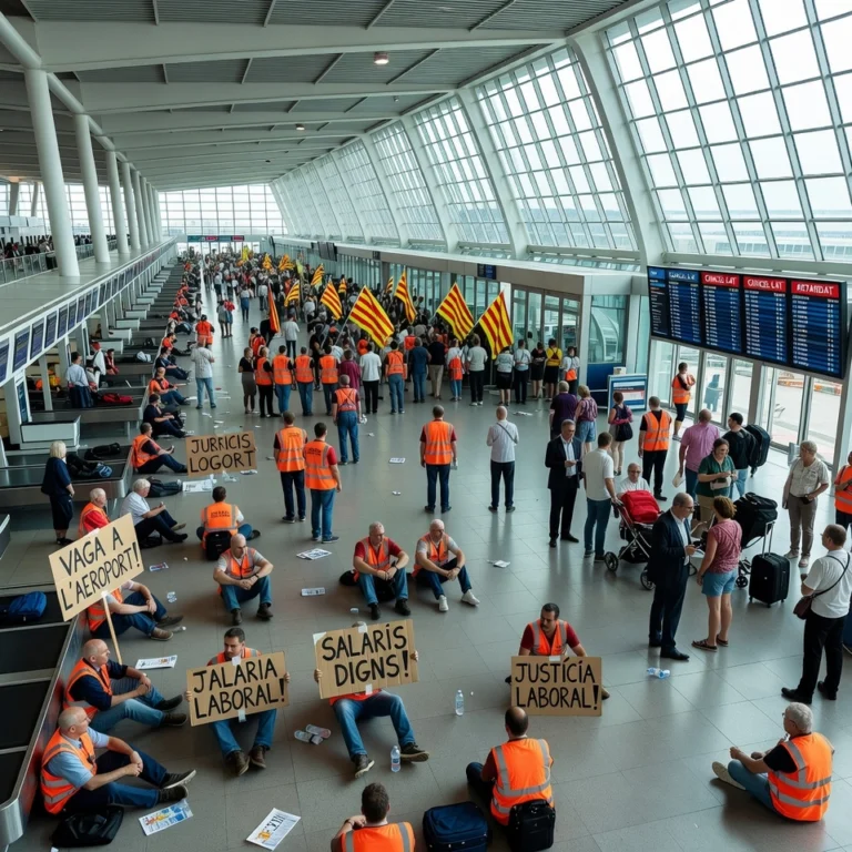 Barcelona Airport Strike